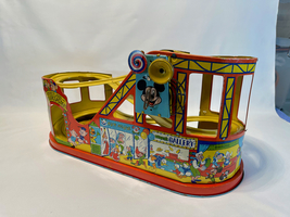Vintage Tin Litho &quot;Disneyland Roller Coaster&quot; - £156.74 GBP
