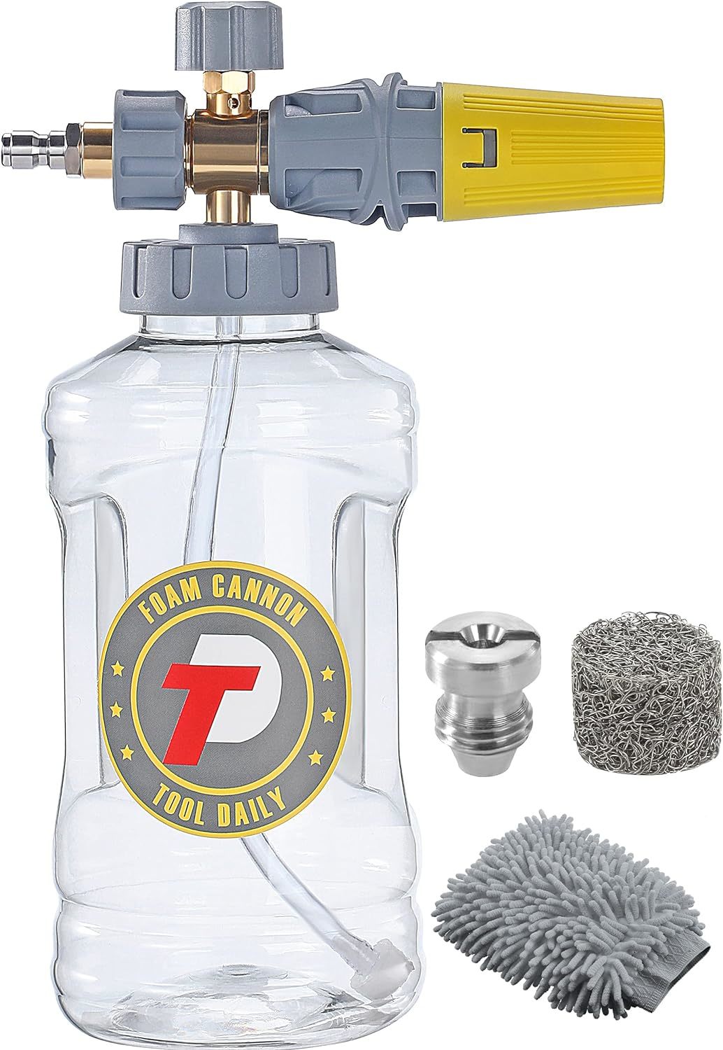 Tool Daily Foam Cannon, Adjustable Foam Blaster, Snow Foam Lance, And 1.... - $40.28