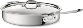 All-Clad D3 6-qt saute pan with lid - £94.93 GBP
