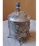 Antique AlBO 835 Silver Sugar Bowl You Gold Plated-show original titleOr... - $1,212.91 CAD