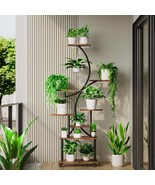 62&quot; Tall 8-Tier Indoor Plant Stand with Grow Lights &amp; Wheels - $143.06 CAD