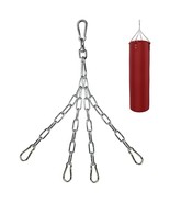 Yes4All Punching Bag Hanger, Stainless Steel Swivel Chain with 4 Snap Ho... - £15.09 GBP