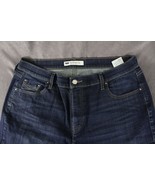 EUC Ladies 505 LEVIS Denim Blue Jeans Dark Dye Straight Leg W33 L30 - £13.05 GBP