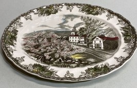 Johnson Brothers Friendly Village 12&quot; Oval Serving Platter The Village Green - £20.01 GBP