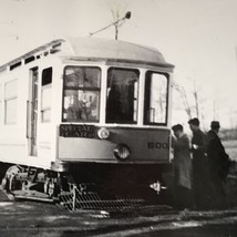 Connecticut Company Railway New Haven Division #500 Parlor Car Trolley Photo - £7.46 GBP