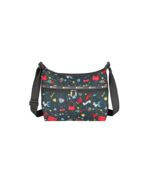 LeSportsac Keepsake Memory Large Hobo Crossbody Bag, Whimsical Hearts &amp; ... - $1,492.49 MXN