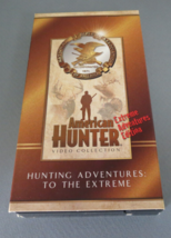 American Hunter (2002) VHS Tape Extreme Ed. Hunting Adventures To The Extreme - £10.52 GBP