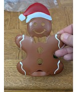 Gingerbread Man Christmas Candle Holder-Brand New-SHIPS N 24 HOURS - £14.70 GBP