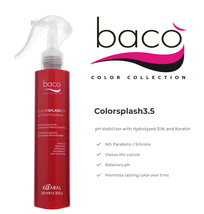 Kaaral Baco Colorsplash3.5 pH stabilizer with Hydrolyzed Silk and Keratin image 2