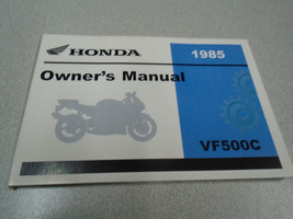 1985 Honda V30 Magna VF500C Opérateurs Propriétaires Propriétaire Manuel - $100.26