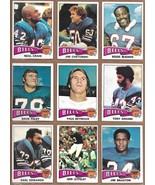 Buffalo Bills 1975 Topps NFL Football Card Lot of 9 various cards EX con... - £5.95 GBP