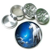 Unicorns D5 Aluminum Herb Grinder 2.5&quot; 63mm 4 Piece Mythical Creature - £13.62 GBP