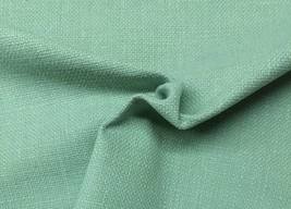 Ballard Designs Trilby Basketweave Seafoam Blue Furniture Fabric 3.5 Yards 56&quot;W - $27.94