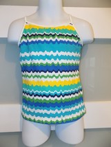 P.S. Aeropostale Multi-Colored Wave Design Tank Top Size 4 Girls NEW - $14.25