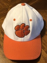 Clemson Tigers Fitted Hat Football SEC Zephyr Z-Fit Stretch Size 7-1/4; 7-3/8 - £11.71 GBP