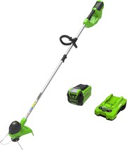 Greenworks 40V 12&quot; Cordless String Trimmer With Included Charger And 2.0Ah - £116.34 GBP