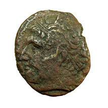 Ancient Greek Coin Agathokles Syracuse Sicily AE19x21mm Herakles / Lion ... - $38.69