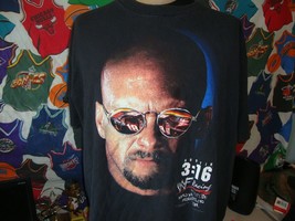 Vintage 90&#39;s WWF Stone Cold Steve RACING T Shirt 3XL - £111.00 GBP