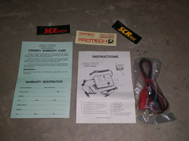 Protech Super Tech Super Charger Instructions + Cable + Decals + Warrant... - $29.99