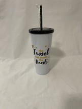 MODERN EXPRESSIONS Graduation White/Black Double Wall Tumbler-e001 - $80.23 MXN