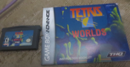 Tetris Worlds Nintendo Game Boy Advance Tested Authentic with Manual Inc... - $13.99