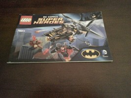 LEGO DC Super Heroes 76011 Batman Man Bat Attack Instruction Manual - $7.91