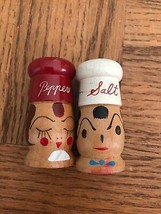 Antique His &amp; Hers Cooking W Hats Salt And Pepper Shakers-RARE VINTAGE-S... - $6,155.76 MXN