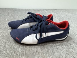 Puma Drift Cat 5 NM 2 Driving Shoes Mens 10 Red White Blue Suede 305703-... - $743.25 MXN