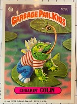 Garbage Pail Kids Series Three (1986) - 109/b croakin&#39; COLIN (Mint) *ViN... - $447.18 MXN
