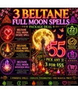 230+ WITCHES BUY 3 FOR $55 BELTANE MAY 1ST  MOON WORKS LISTED FOR OFFER  - $155.00
