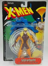 ToyBiz X-Men Sabretooth with Snarl and Swipe Action Figure 1998 Marvel C... - $18.86
