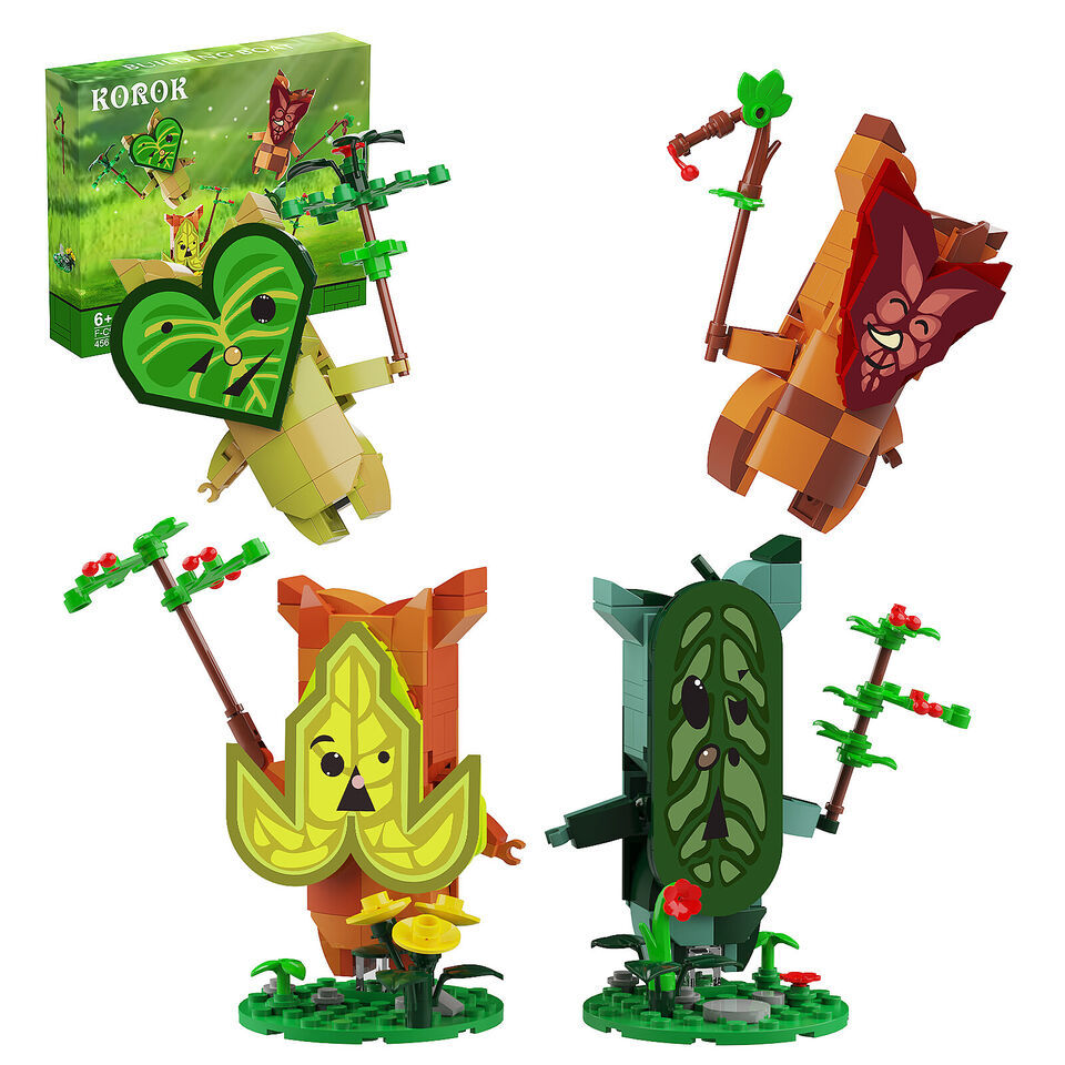 Korok and Yahaha Building Blocks Bricks Set DIY Figures Model Toys Kids ... - $29.69