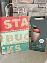 Starbucks Reusable Hot Cups 6 Pack - 2020 Holiday Color Changing Candy Cane - £11.95 GBP