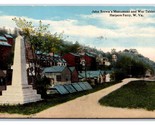John Marrone Monumento E Guerra Compresse Harpers Ferry Wv Unp DB Cartol... - $5.08