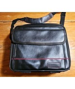 Targus Large Computer Bag Carrying Case Briefcase Laptop Notebook Leather - £39.27 GBP