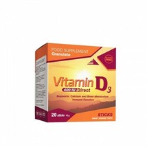 2X Vitamin D3 400IU 20 sachets - $23.01