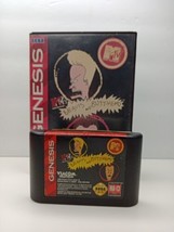 Beavis and Butt-Head (Sega Genesis, 1994) Game W/Case Tested  - £31.59 GBP