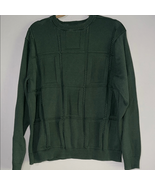 Liberty Green Crewneck Sweater with Textured Design - $20.18 CAD