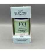 NEW EO Deodorant Cream Citrus Sage Natural Essential Oils Aluminum Free ... - $39.59