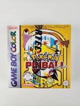 Game Boy Color Pokemon Pinball Greek Greece Nortec Sealed Box w/ Protector - £209.75 GBP