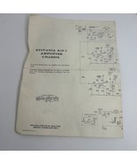 Sylvania R13-1 Amplifier Chassis Circuit Schematic Original OEM - $23.63