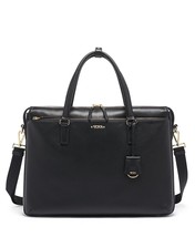 New TUMI Chandler business brief case tote carry-on bag laptop Voyageur leather - £442.35 GBP