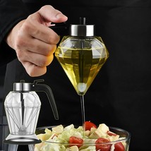 Honey Dispenser No Drip Glass With Stand, Large Syrup Dispenser, Modern Honey Di - $32.99