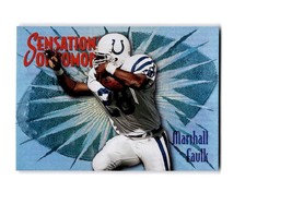 1995 Topps Sensational Sophomores #1 Marshall Faulk Colts HOF - $2.99