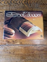Vintage Presto Hot Dogger Electric Hot Dog Cooker Model 01 / HOTD1 New I... - £39.70 GBP