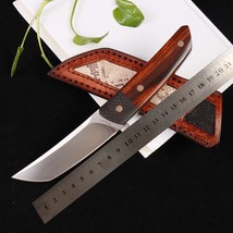 Full Tang D2 Steel Tanto Knife Fixed Blade Tactical Survival Short Sword... - $110.88