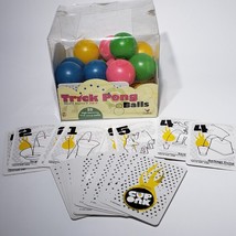 Lot Cardinal 18 Trick Ping Pong Balls with CUPONK Trick Deck of 30 Cards Hasbro - £7.18 GBP