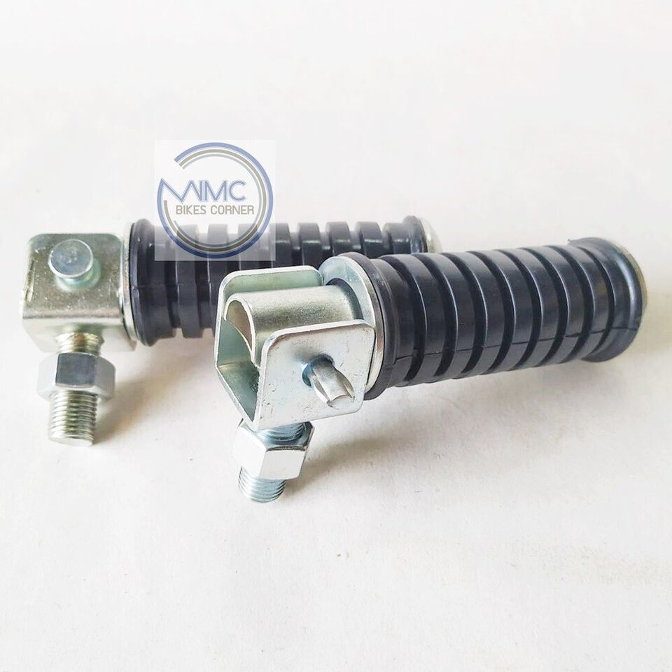 REAR PILLION FOOT PEGS L/R FITS YAMAHA YL2 YLCM YCS1 U7E CS3 G6S G7S HT1... - $8.33