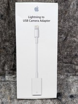 New Apple MD821ZMA Lightning to USB Camera Adapter - White (S2) - $13.99