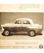 1957 Imperial Chemical Pennant Import Advertisement Autocar Automobilia ... - $551.07 MXN